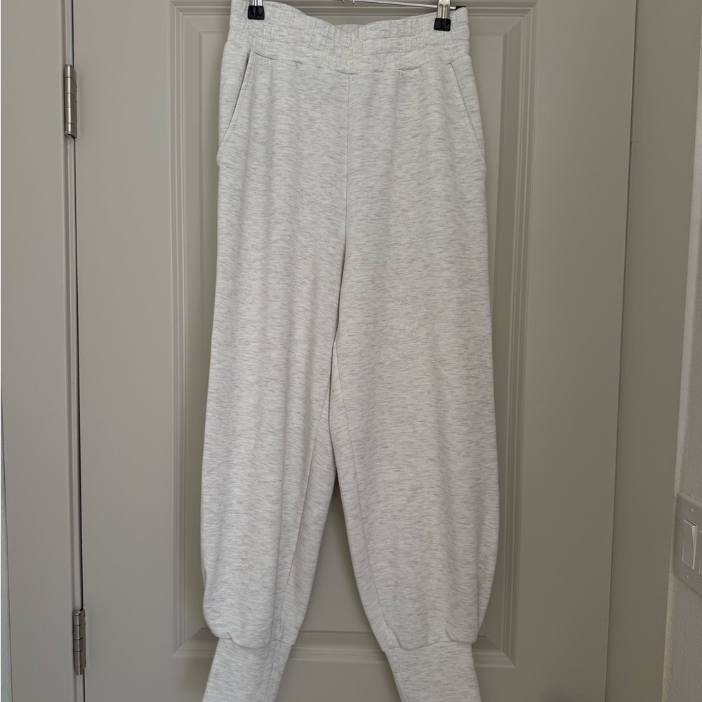 Varley DoubleSoft Relaxed Pant, Ivory Marl, XS
